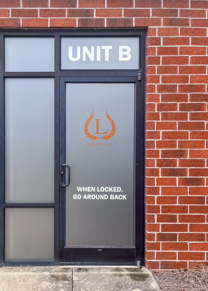 Storefront window graphics